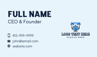 Resort Swimming Pool Business Card Preview