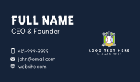 Baseball Varsity Team Crest Business Card Preview