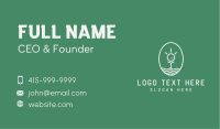 Minimalist Golf Ball Tee Business Card Image Preview