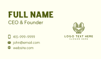 Vegan Noodle Bowl Business Card Preview