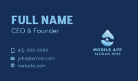 Cleaning Fluid Droplet  Business Card Image Preview