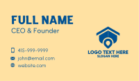 House Location Pin  Business Card Image Preview