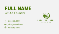 Lawn Mower Landscaping Garden Business Card Design