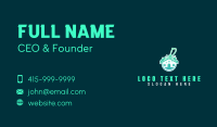 Clean Bubble Pressure Wash Business Card Image Preview