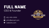 Roof Hammer Builder Business Card Design