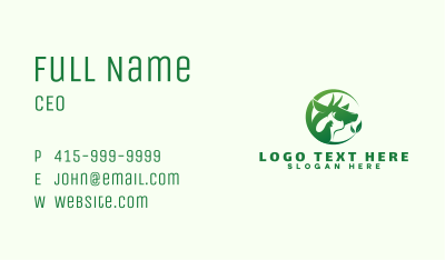 Livestock Animal Agriculture Business Card Image Preview