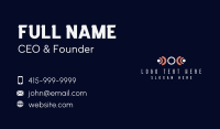 Stylish Fashion Wordmark Business Card Design