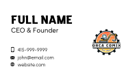 Construction Quarry Digger Business Card Image Preview