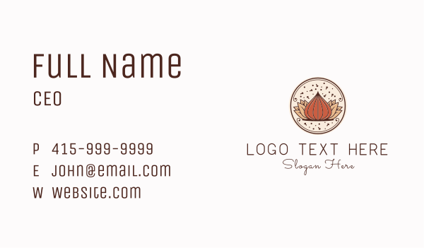 Onion Spice Cooking Business Card Design Image Preview