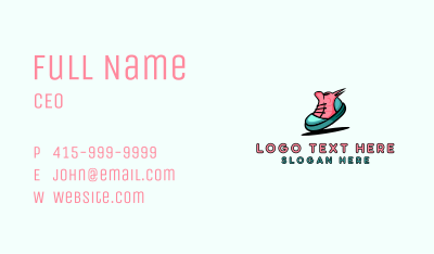 Fashion Streetwear Sneakers Business Card Image Preview