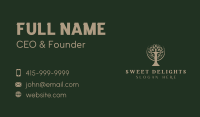 Nature Woman Tree Business Card Image Preview