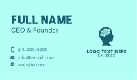 Brain Puzzle Psychology Business Card Image Preview