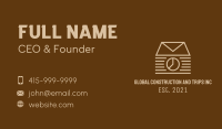 Mail Clock House Business Card Image Preview