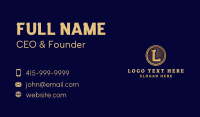 Premium Fashion Boutique Business Card Design