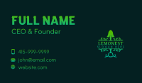 Shovel Landscaping Gardening Business Card Image Preview