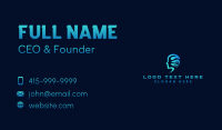 Mental Health Head Leaf Business Card Design