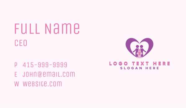Parenting Support Foundation Business Card Design Image Preview