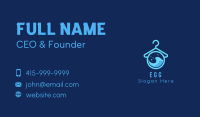 Laundry Wash Hanger Business Card Design