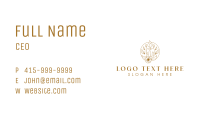 Candle Floral Decor Business Card Image Preview