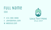 Mountain Peak Badge Business Card Image Preview