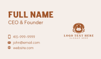 Dog & Cat Veterinary Business Card Image Preview