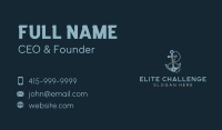 Anchor Rope Letter I Business Card Image Preview