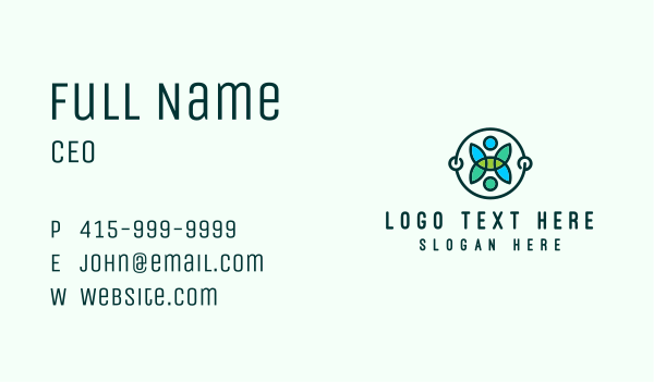 Environmentalist Community Group Business Card Design Image Preview