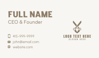 Barbering Barber Grooming Business Card Preview