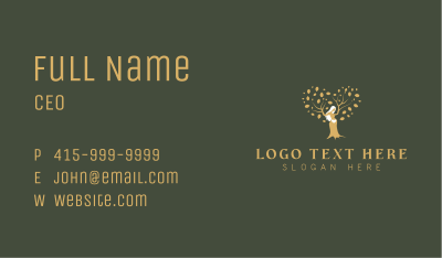 Mother Nature Tree Business Card Image Preview