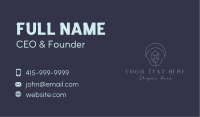 Crystal Moon Jewelry Business Card Design