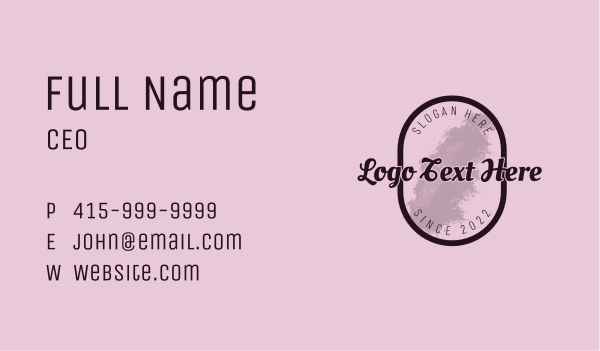 Feminine Business Apparel Business Card Design Image Preview