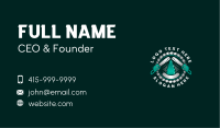 Chainsaw Lumberjack Forestry Business Card Image Preview
