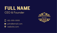 Royal Shield Decorative Business Card Image Preview