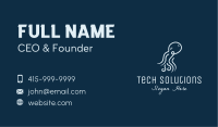 Minimalist Octopus Business Card Image Preview