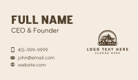 Farm Truck Transport Business Card Design