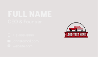 Pickup Truck Transportation Business Card Image Preview