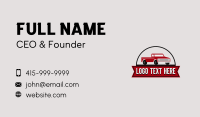 Pickup Truck Transportation Business Card Design