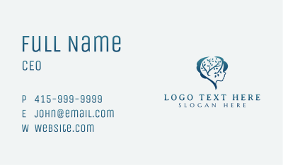 Tree Mental Health Business Card Image Preview