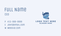 Dog Cat Veterinary  Business Card Image Preview