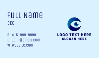 Optical Eye Letter C Business Card Image Preview