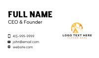 House Roofing Contractor Business Card Preview