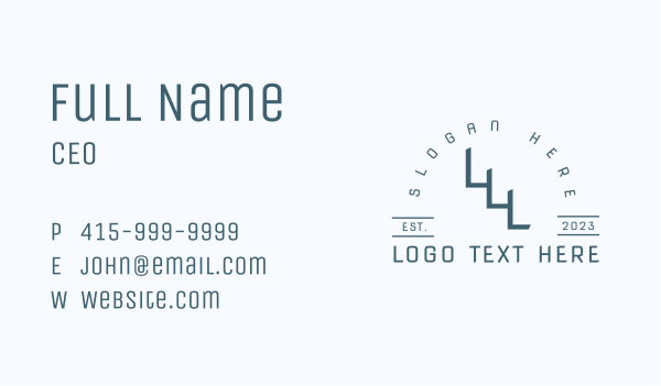 Lettermark Business Agency Business Card Design Image Preview