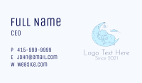 Sleeping Sheep Moon  Business Card Image Preview