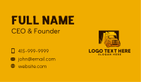 Auto Delivery Truck Business Card Image Preview