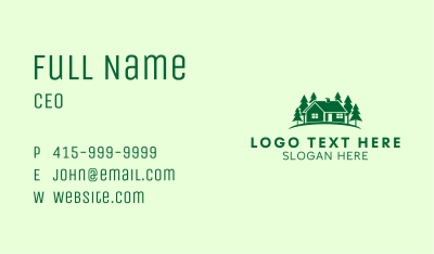 Pine Tree Realty Business Card