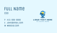 Aviation Airline Location Business Card Image Preview