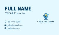 Aviation Airline Location Business Card Image Preview