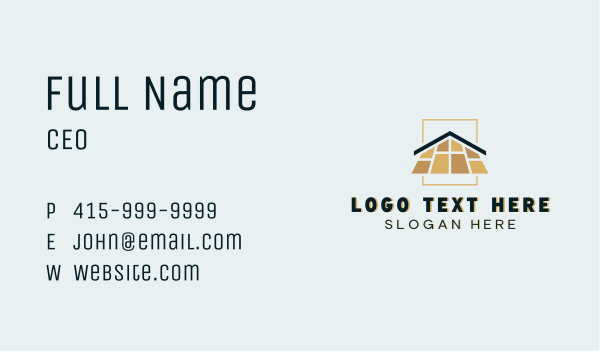 Home Flooring Tiles Business Card Design Image Preview