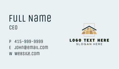 Home Flooring Tiles Business Card Image Preview