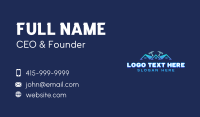 Roof Hammer Contractor Business Card Preview